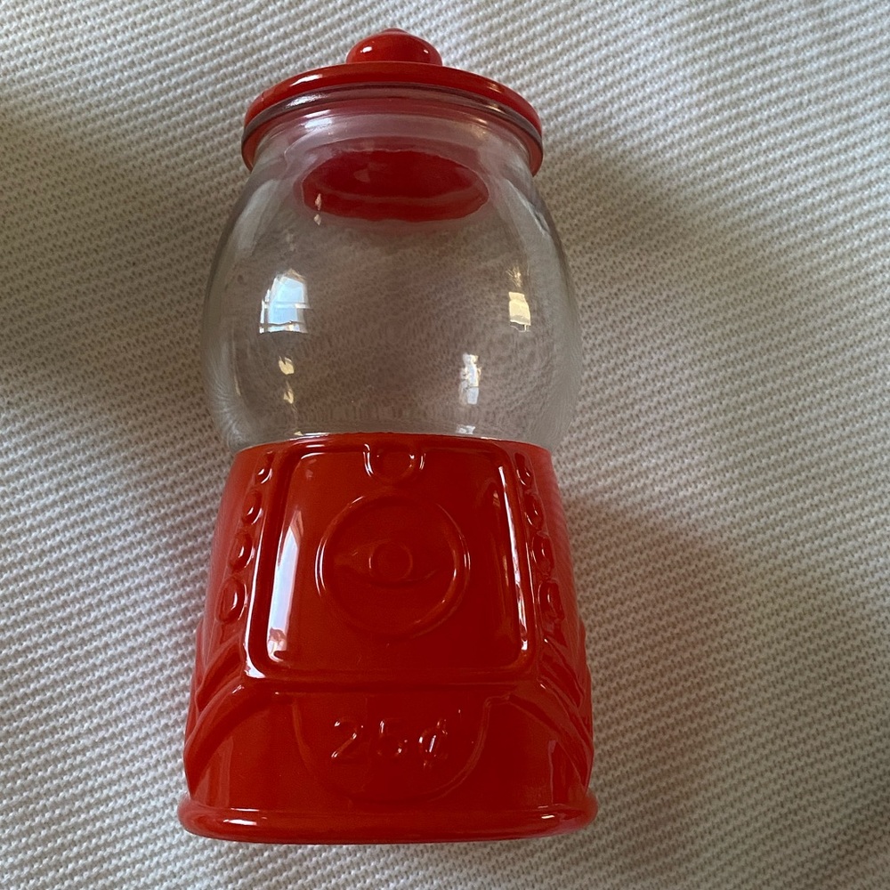 Target bullseye gum ball machine decor